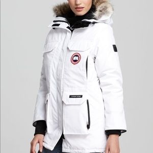 Canada goose, expedition parka, women, xs, white